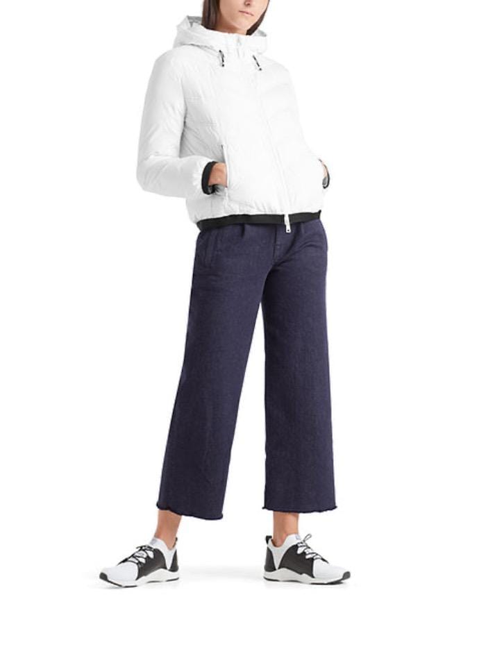 Marc Cain Sports Coats and Jackets Marc Cain Sports White Quilted Puffer Jacket QS 12.02 W01 100 izzi-of-baslow