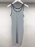 Marc Cain Sports Dresses Marc Cain Sports Stripe Dress Midnight Blue JS 21.25 W19 Col 359 izzi-of-baslow