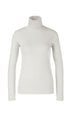 Marc Cain Sports Knitwear Marc Cain Sports Cotton Turtleneck Shirt Lighted Grey 151 PS 48.22 J50 izzi-of-baslow