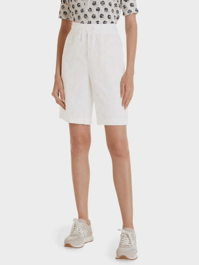 Off white 2025 linen shorts