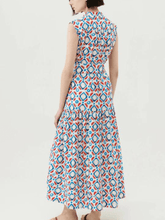 Marella Tequila Red Printed Dress 23322138322 001 izzi-of-baslow