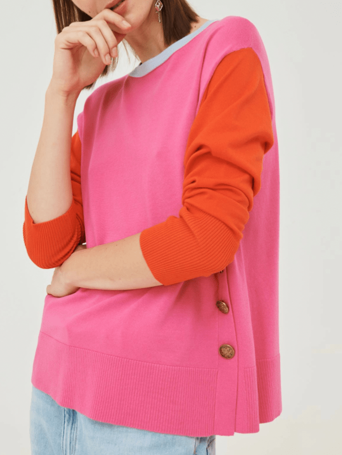 Marella Knitwear Marella PERTICA Pink Jumper 2333610134 003 izzi-of-baslow