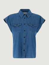 Marella Tops Marella TODI Denim Shirt 31111912200 izzi-of-baslow