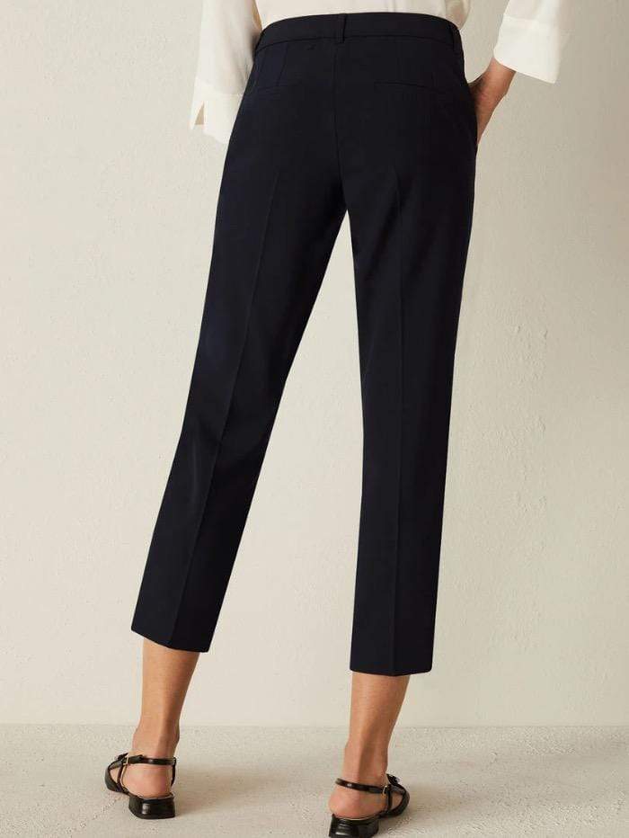 Marella Trousers Marella MILANO Navy Cigarette Trouser 31362418 003 izzi-of-baslow