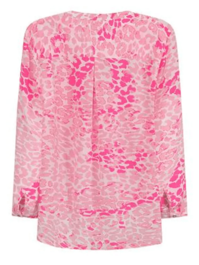 Mercy Delta Tops Mercy Delta Stanford Leopard Ombre Diva Blouse izzi-of-baslow