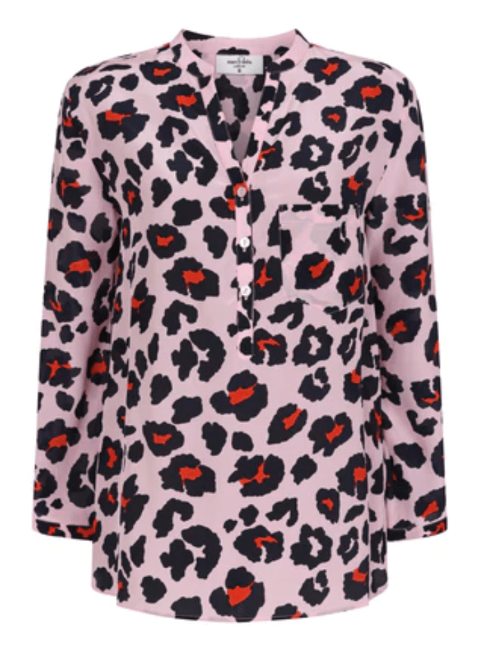 Mercy Delta Tops Mercy Delta Stanford Safari Cherry Blouse izzi-of-baslow