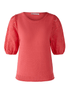 Oui Knitwear Oui Coral Pink Jumper 78654 3538 izzi-of-baslow