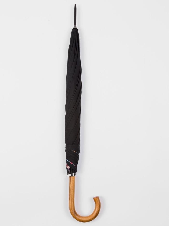 Paul Smith Accessories one size / Black Paul Smith Umbrella Black W1A-UMBW-ASWIRL-90 izzi-of-baslow