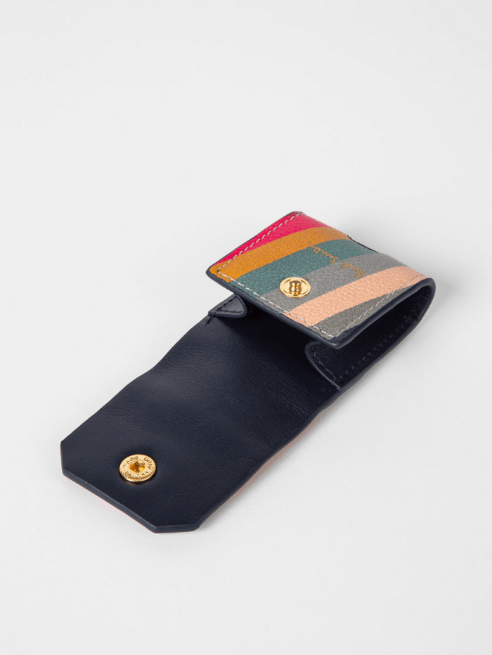 Paul Smith Accessories One / Swirl Paul Smith Swirl Leather Earphone Case W1A-6763-DSWIRL 90 izzi-of-baslow