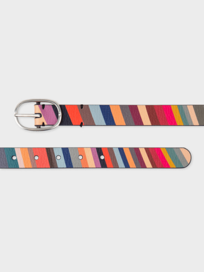 Paul Smith T Swirl Reversible Leather Belt W1A 5964 BSWREV.90