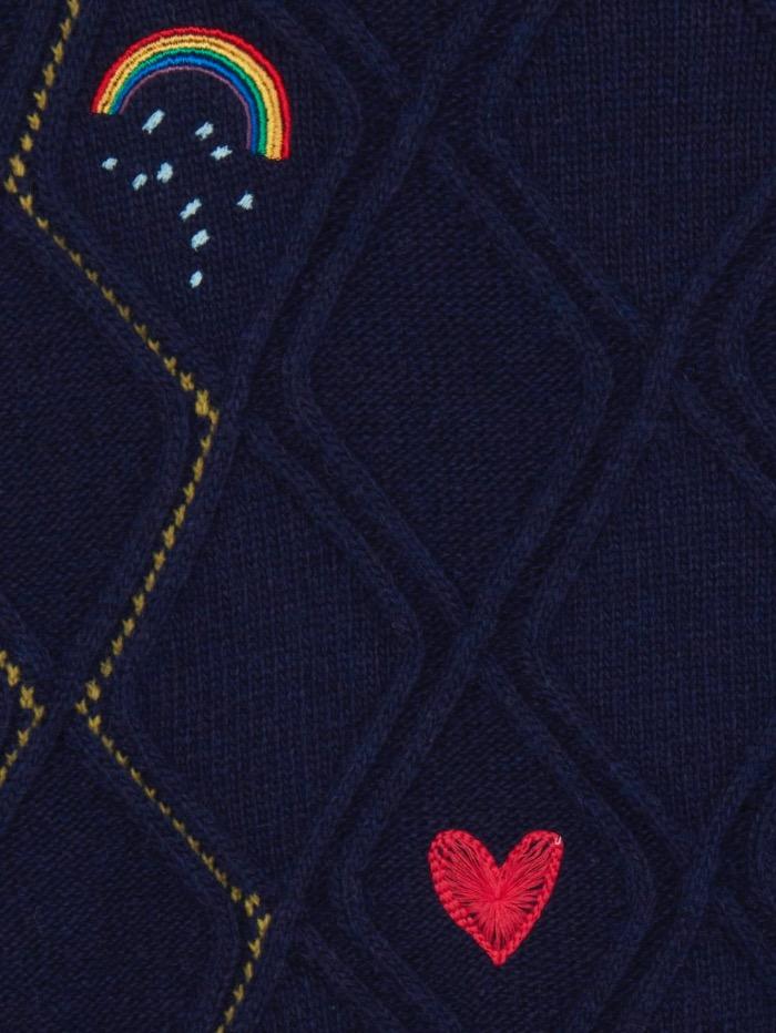 Paul Smith Knitwear Paul Smith Navy Embroidered &