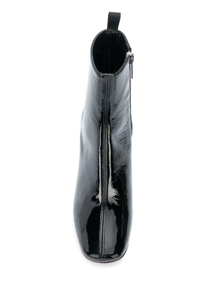 Paul Smith Shoes Paul Smith Moss Black Swirl Heel Leather Boots W1S-MOS04-EPAT-79 izzi-of-baslow