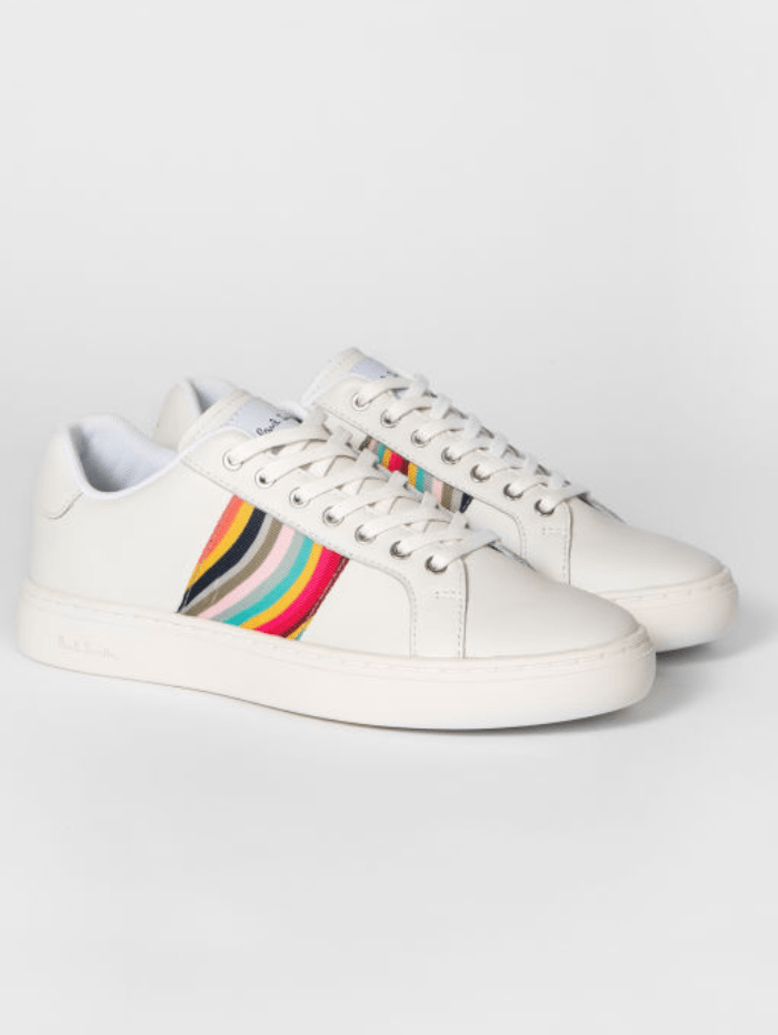 Paul smith white sneakers shop