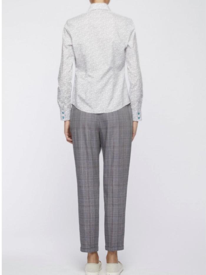 Paul Smith Tops Paul Smith Shirt Pale Grey Rabbit W2R-252B-F30718-03 izzi-of-baslow