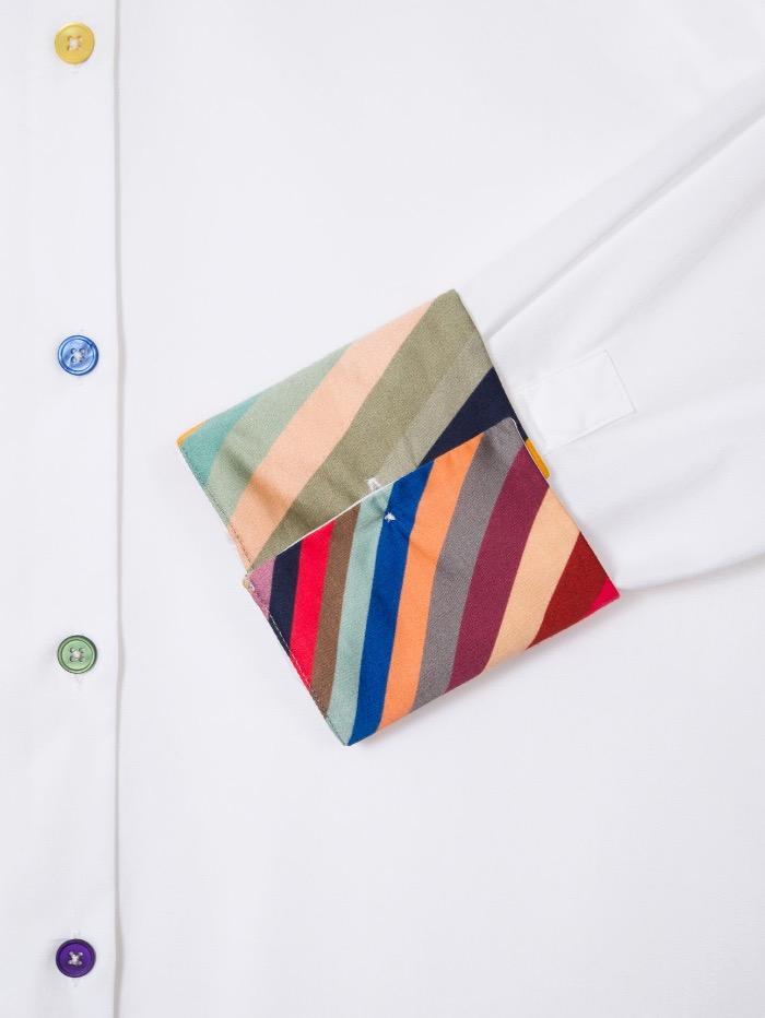 Paul Smith Tops Paul Smith Shirt White W2R-019B-F21176-01 izzi-of-baslow