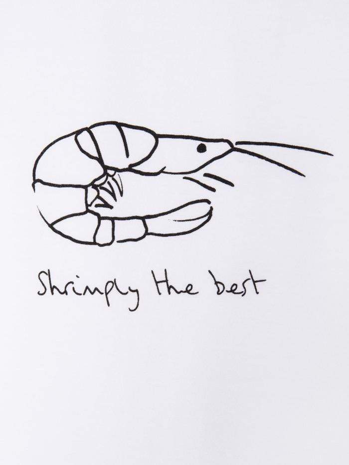 Paul Smith Tops Paul Smith “Shrimply The Best” Organic Cotton T-Shirt W2R-179V-EP2250 izzi-of-baslow