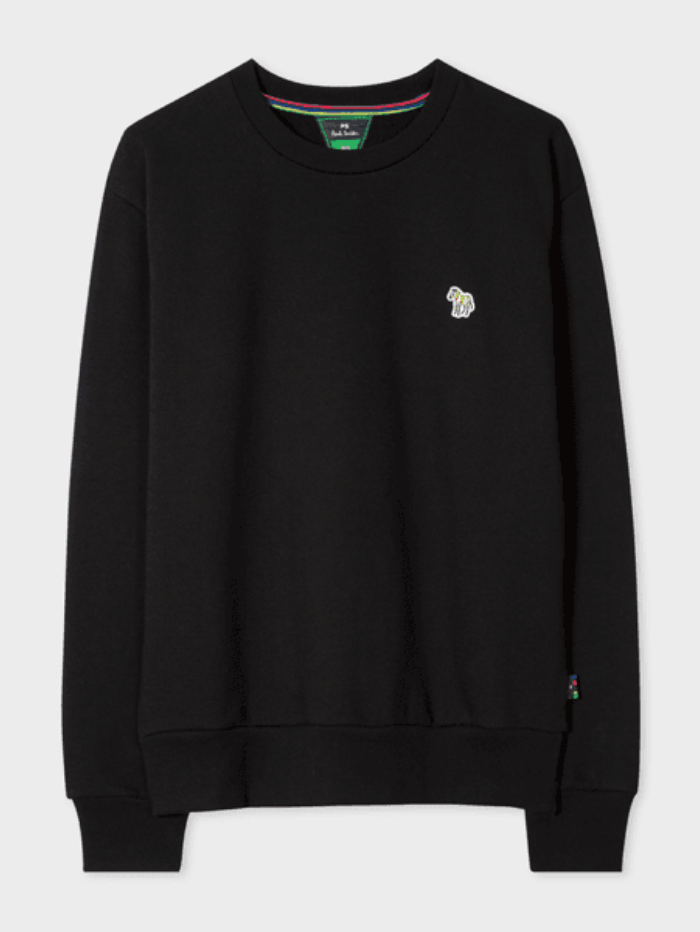 Paul Smith Tops S Paul Smith Zebra Sweatshirt Black W2R-142V-E20616-79 izzi-of-baslow