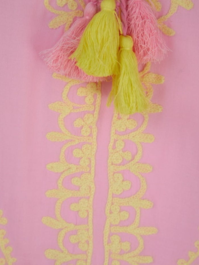 Pranella Dresses Pranella Aggie Dress Pink Lemon izzi-of-baslow