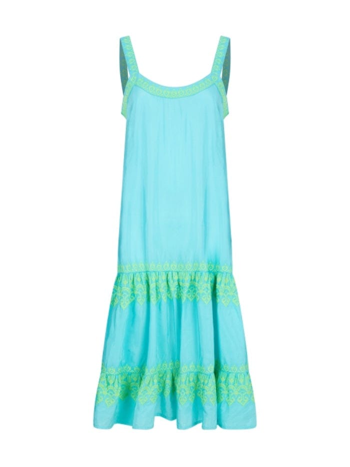 Pranella Dresses Pranella Natasha Dress Aqua izzi-of-baslow