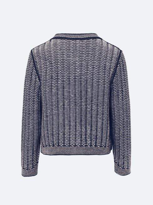 Riani Coats and Jackets Riani Knitted Jacket In Boucle 307310-7891 494 izzi-of-baslow