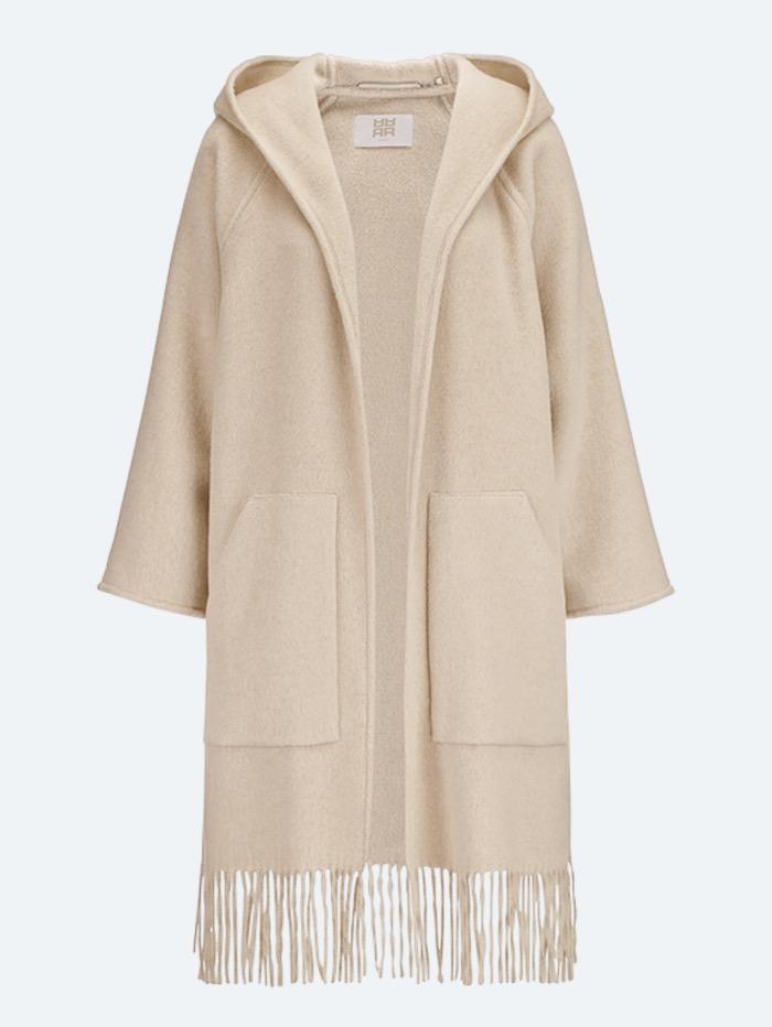 Riani Coats and Jackets Riani Marble Jacket With Fringe 182720 3916 838 izzi-of-baslow