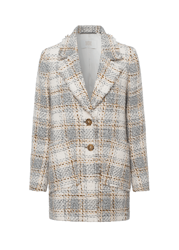 Riani Coats & Jackets Riani Ivory Boucle jacket 802580-3763 izzi-of-baslow