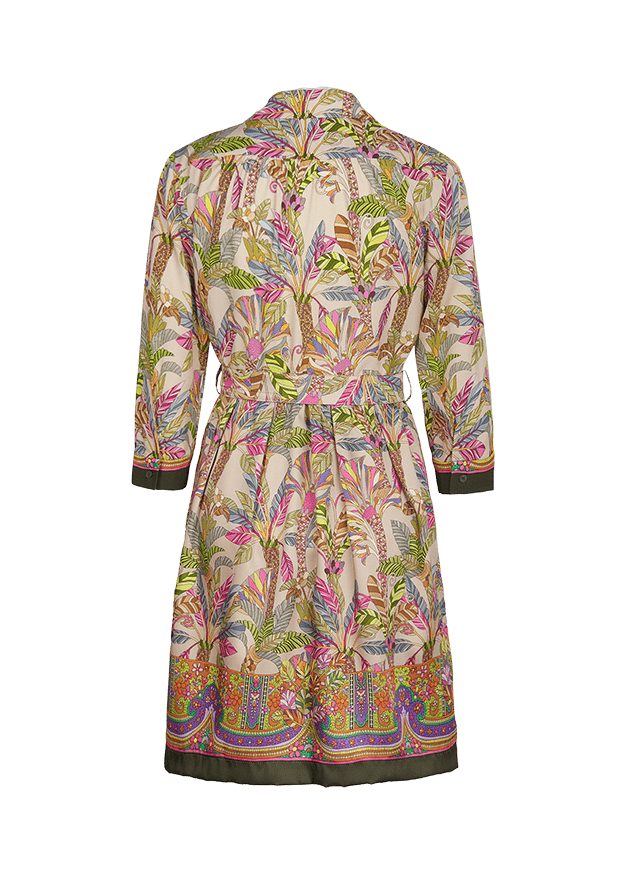 Riani Dresses Riani Coachella Print Mini Dress 336230-4094 184 izzi-of-baslow