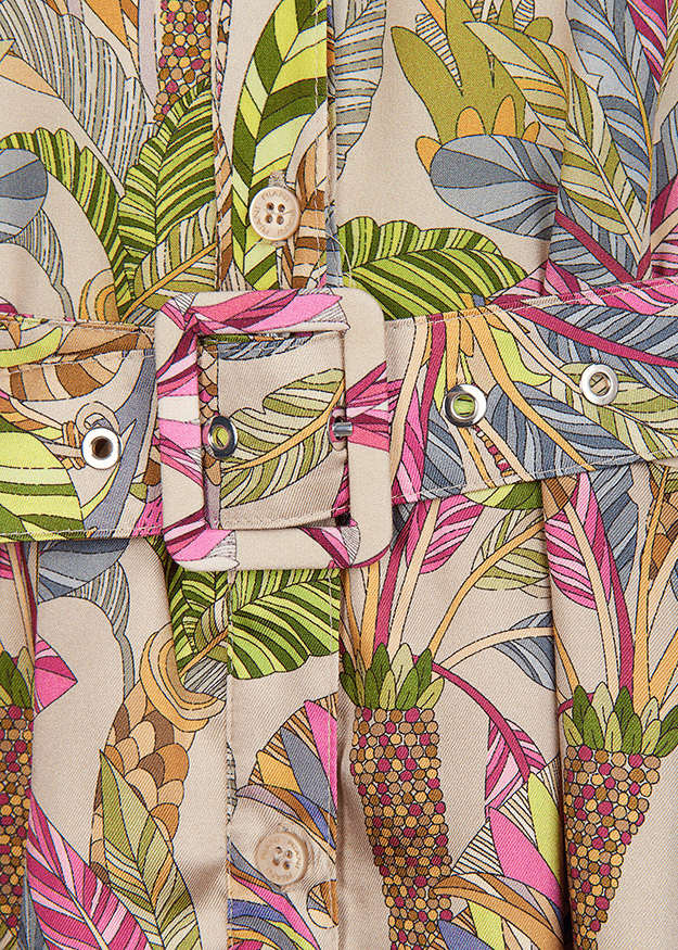 Riani Dresses Riani Coachella Print Mini Dress 336230-4094 184 izzi-of-baslow