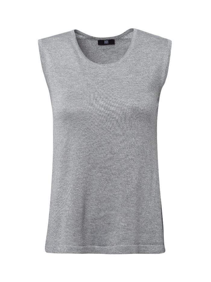 Riani Knitwear Riani Grey Cardigan and Top Twinset 137140-8105 925 izzi-of-baslow