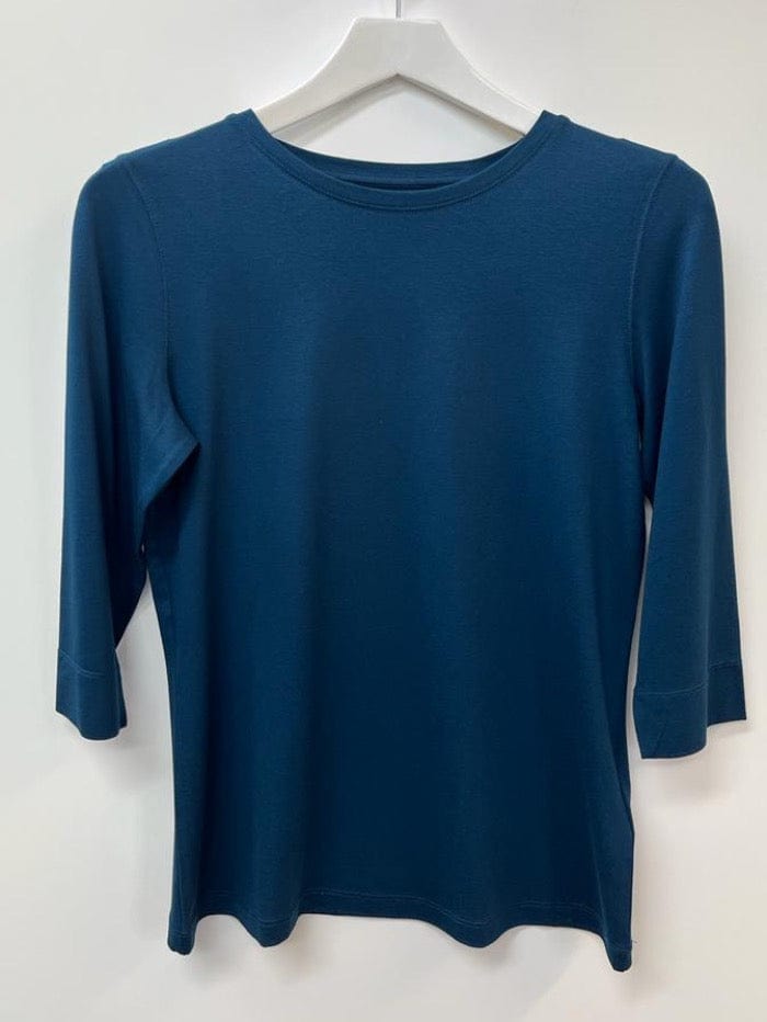 Riani Tops Riani Blue Basic T-Shirt 398010 7271 442 izzi-of-baslow