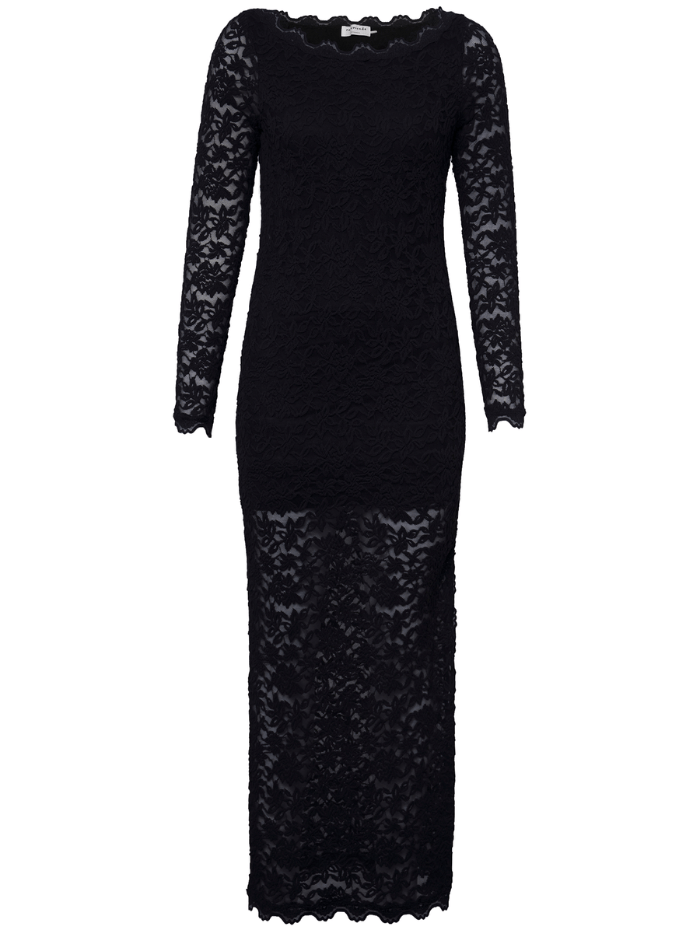 Rosemunde Dresses Rosemunde Lace Rose Black Dress 4614 010 izzi-of-baslow