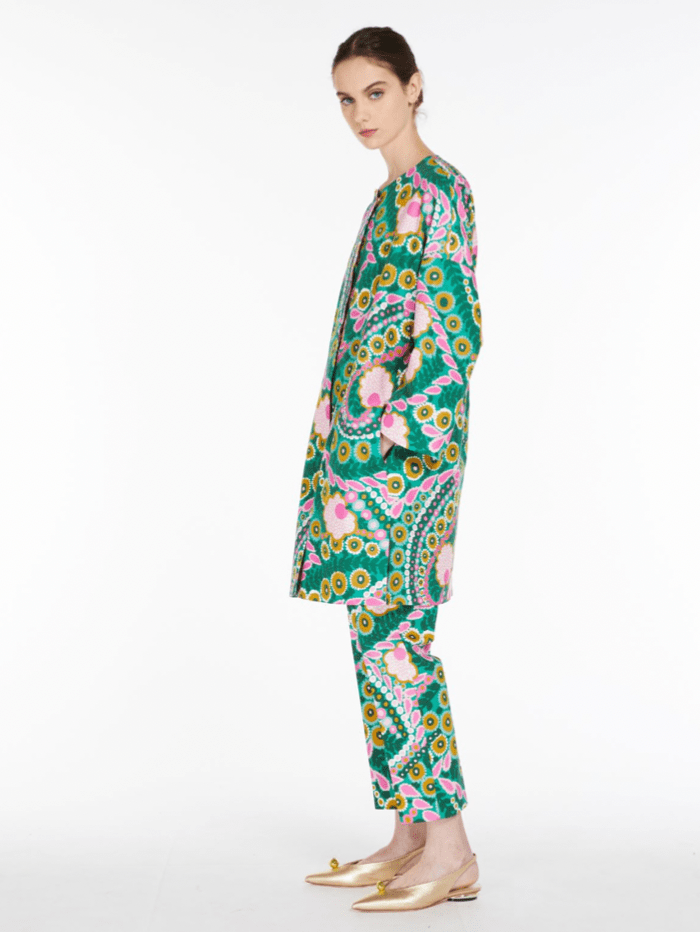 Weekend By Max Mara Coats and Jackets Weekend By Max Mara Calmi Printed Coat 2350110231 001 izzi-of-baslow