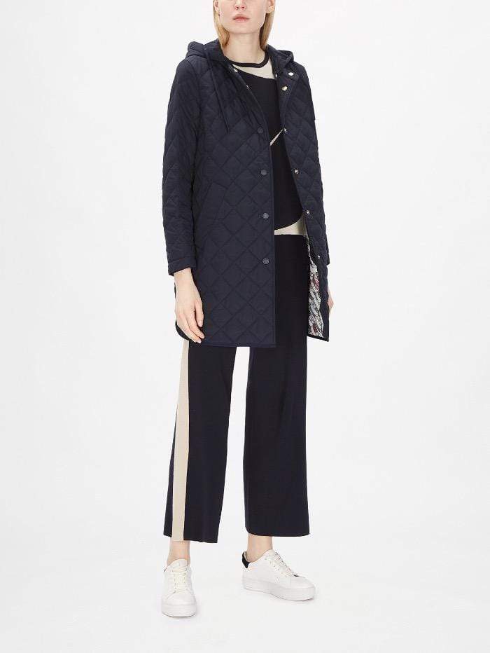 Weekend By Max Mara Coats and Jackets Weekend Max Mara ERIO Navy Down Jacket 54910217 016 izzi-of-baslow