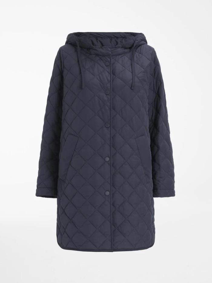 Weekend By Max Mara Coats and Jackets Weekend Max Mara ERIO Navy Down Jacket 54910217 016 izzi-of-baslow