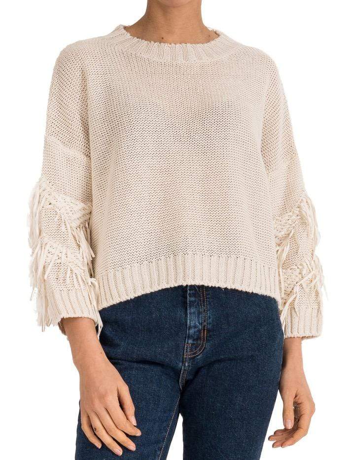 Weekend By Max Mara Knitwear Weekend Max Mara ESTROSO Knitted Ivory Jumper 53610911600 izzi-of-baslow
