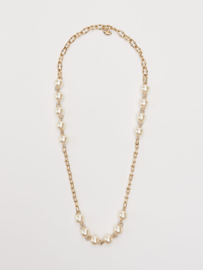 Weekend By Max Mara T MAYACA Gold Pearl Necklace 5756102206 001