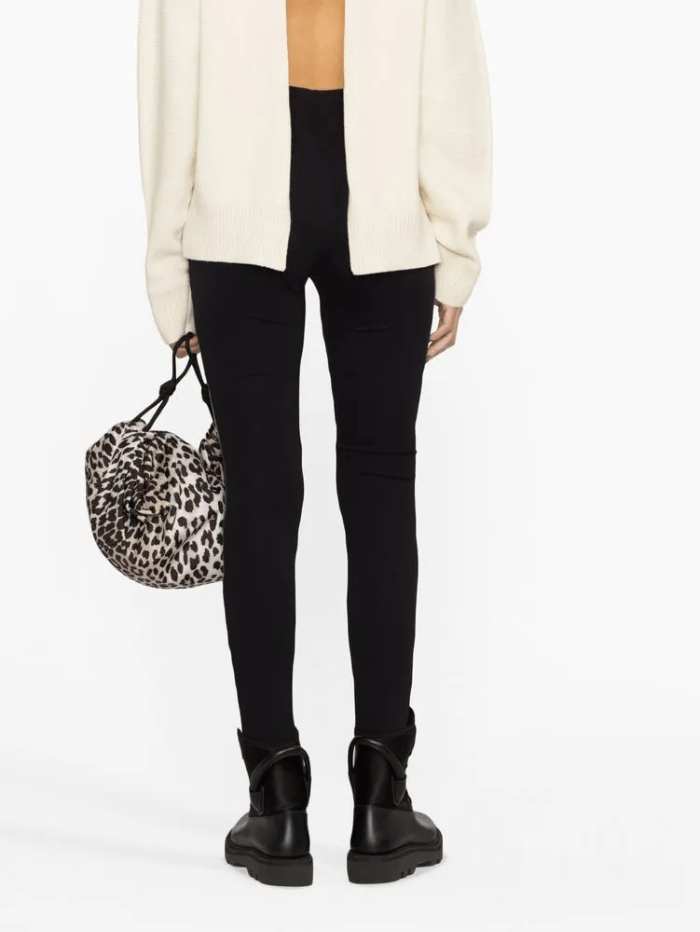 Wolford Ready To Wear By Wolford Wolford Black Latex Patent Leggings 19391 7005 izzi-of-baslow