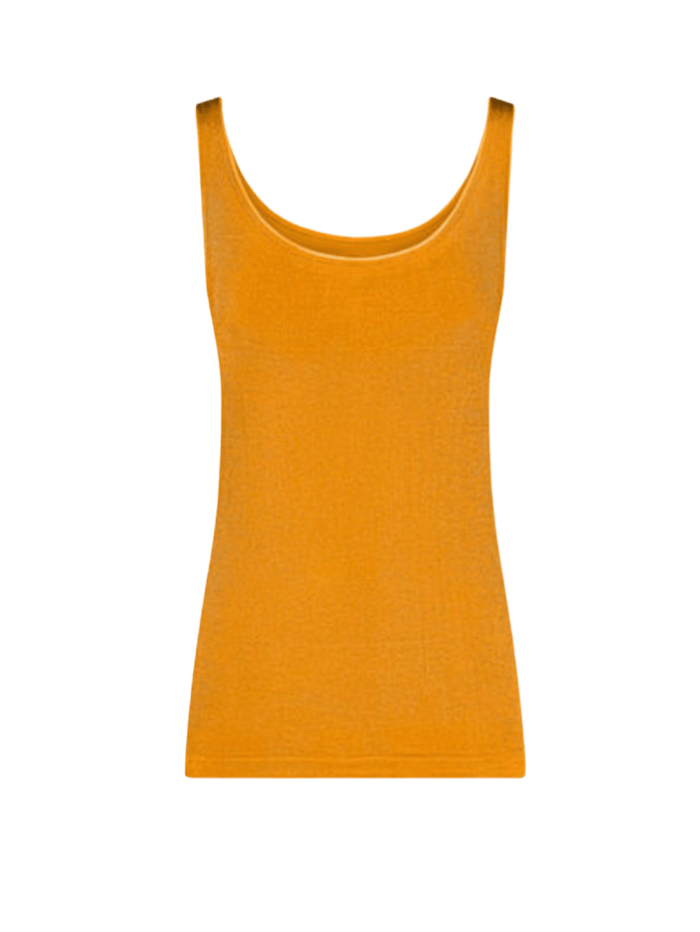 Wolford Ready To Wear By Wolford Wolford Jamaika Top Orange Sun 55035 2385 izzi-of-baslow