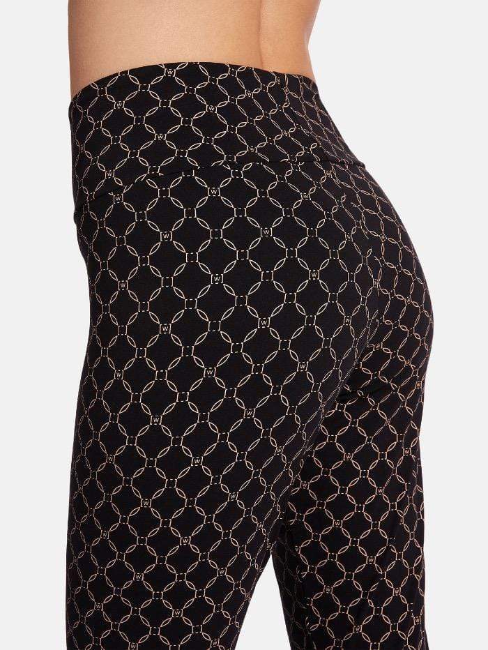 Wolford Ready To Wear By Wolford Wolford W-Print Black and Desert Leggings 19312 9606 izzi-of-baslow