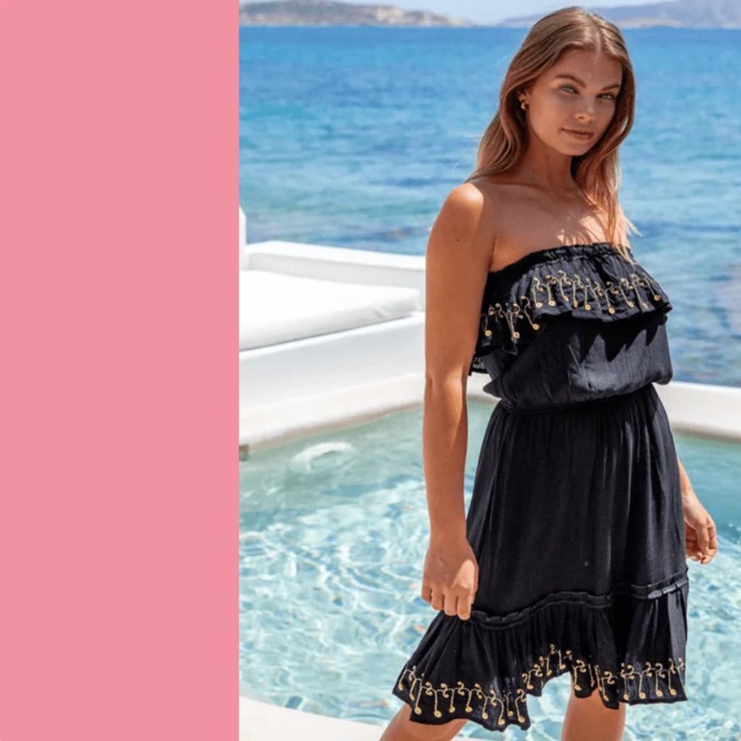 THE ALLURE OF BLACK AND GOLD SUMMER STYLES