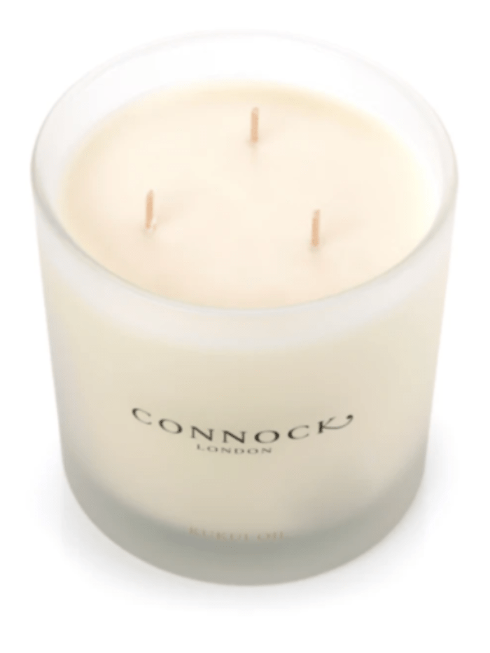 Connock-London-Kukui-Oil-3-Wick-Candle-760g 09-0106 izzi-of-baslow