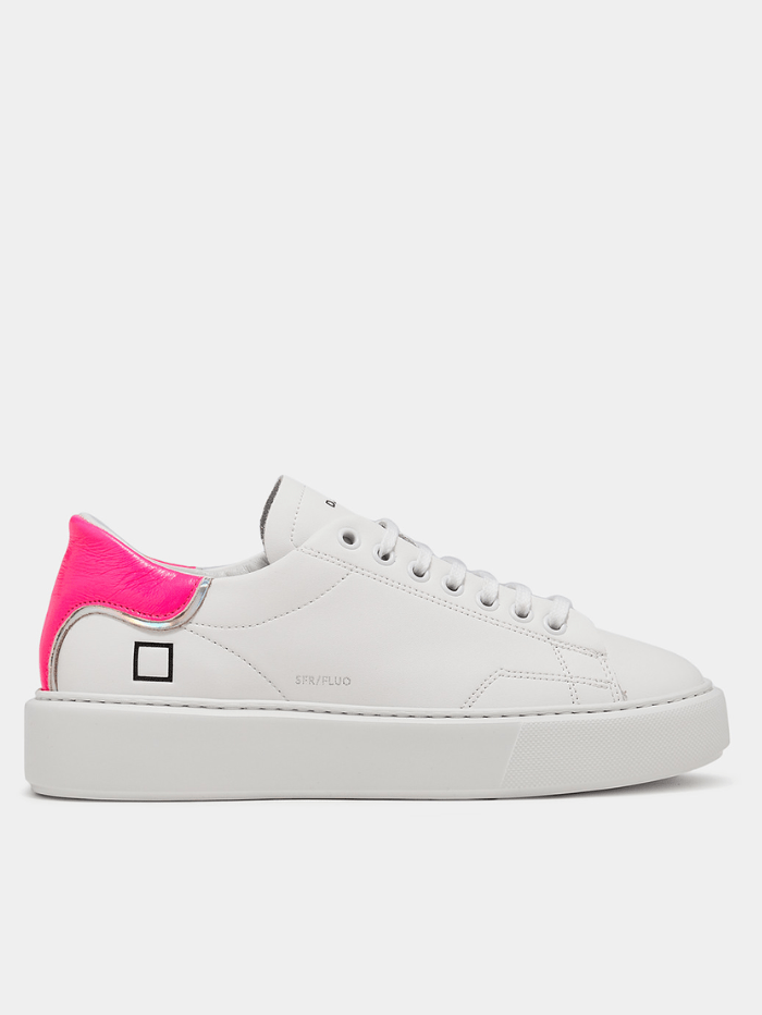 D.A.T.E.-Trainers-SFERA-FLUO-WHITE-FUXIA W997-SF-FL-WF izzi-of-baslow