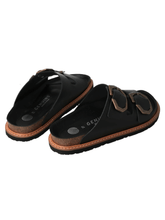 Genuins-Footwear-GALIA-Leather-Black-Flat-Sandals G105683 izzi-of-baslow