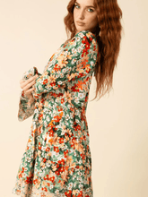 Hale Bob Dresses Hale Bob AMARI Embroidered Dress In Green 45WR640A izzi-of-baslow