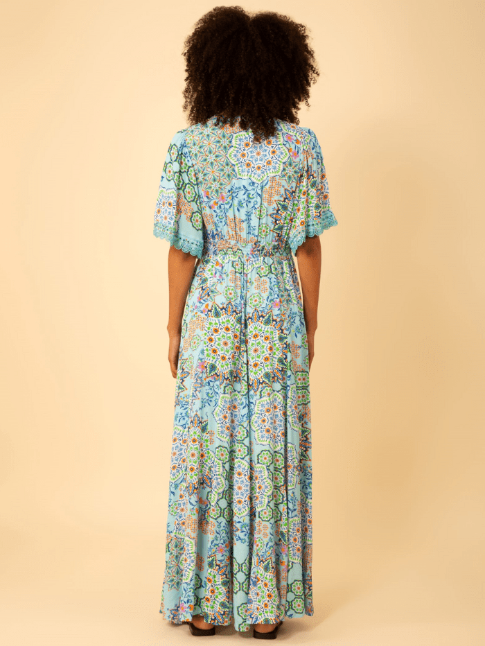 Hale-Bob-Charlee-Turquoise-Print-Maxi-Dress- H43EK622A izzi-of-baslow