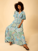 Hale-Bob-Charlee-Turquoise-Print-Maxi-Dress- H43EK622A izzi-of-baslow