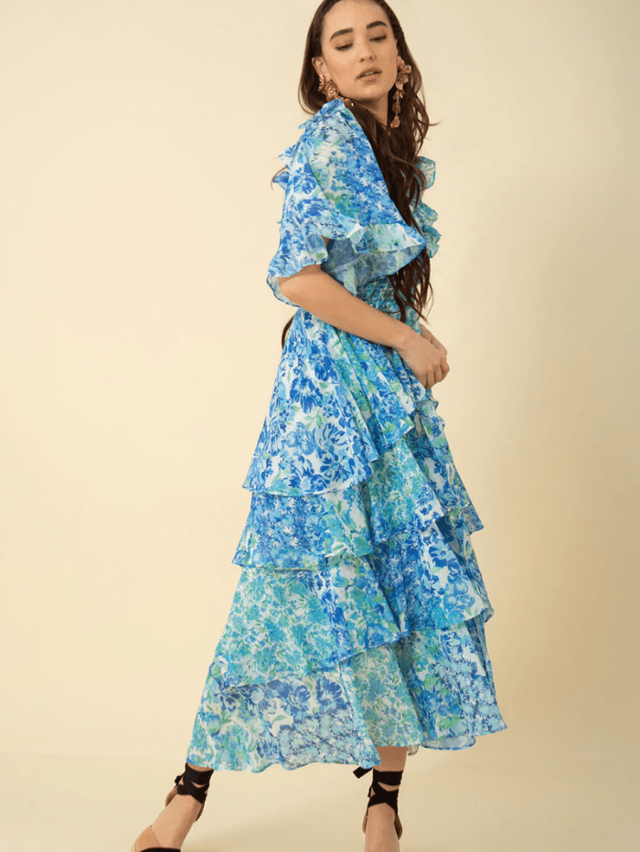 Hale-Bob-PEYTON-Blue-Tiered-Maxi-Dress 3YNG644A izzi-of-baslow