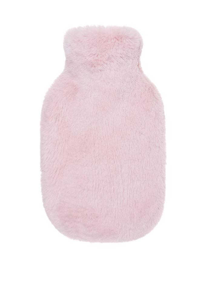 Helen Moore Accessories Standard Helen Moore T Standard Faux Fur Hot Water Bottle Pink Blossom Cloud izzi-of-baslow