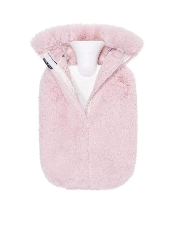 Helen Moore Accessories Standard Helen Moore T Standard Faux Fur Hot Water Bottle Pink Blossom Cloud izzi-of-baslow