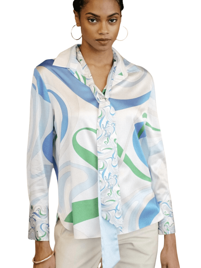 Herzen’s-Angelegenheit-Bayou-Multi-Printed-Tunic-Blouse-25233 6172 233031 izzi-of-baslow